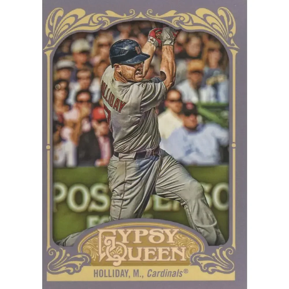 2012 Topps Gypsy Queen Matt Holliday # 55 St. Louis Cardinals
